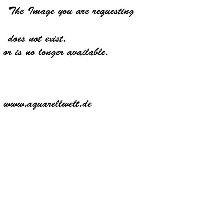 Aquarellbild Platanenalee